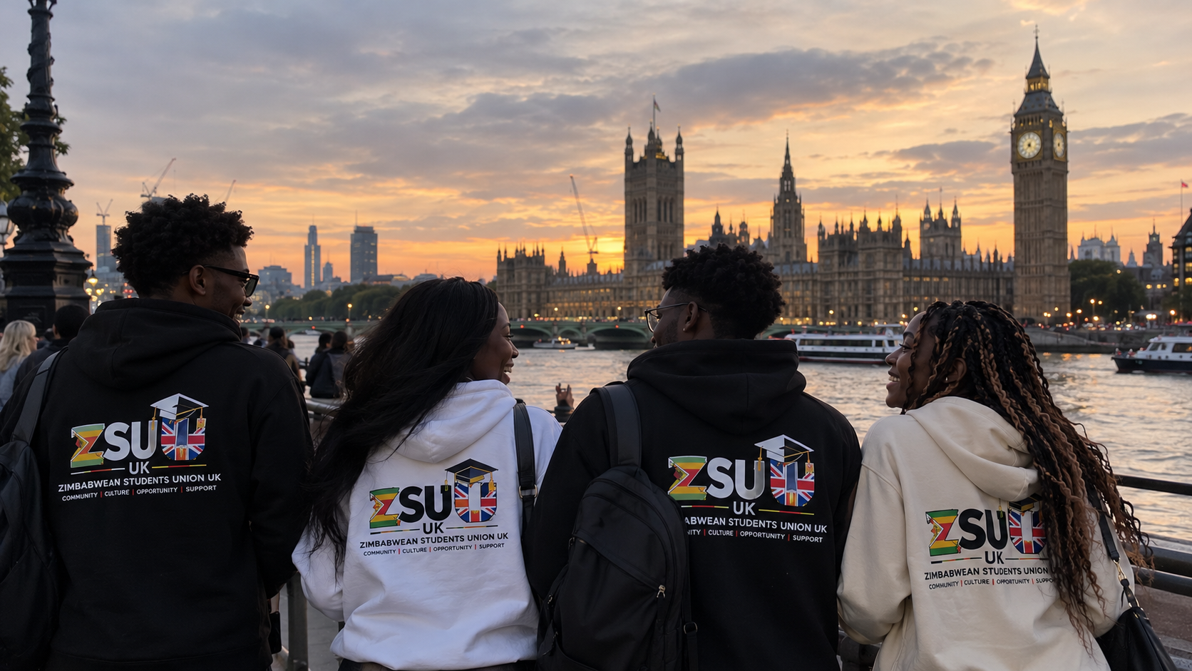 ZSU UK students overlooking Westminster